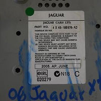 2004-2008 Jaguar X-Type Radio Stereo Cd Player Climate Control 4 X 43-18B876-Ad - BIGGSMOTORING.COM