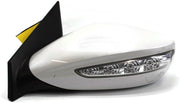 2011-2014 Hyundai Sonata  Driver Left Side Power Door Mirror White 32316
