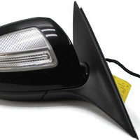 2008-2009 Mercedes Benz C300 Passenger Right Side Power Door Mirror Black 30966