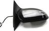 2008-2009 Mercedes Benz C300 Passenger Right Side Power Door Mirror Black 30966
