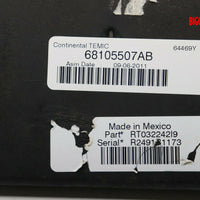 2012 Dodge Caravan Total Integrated Power Fuse Box Module 68105507AB