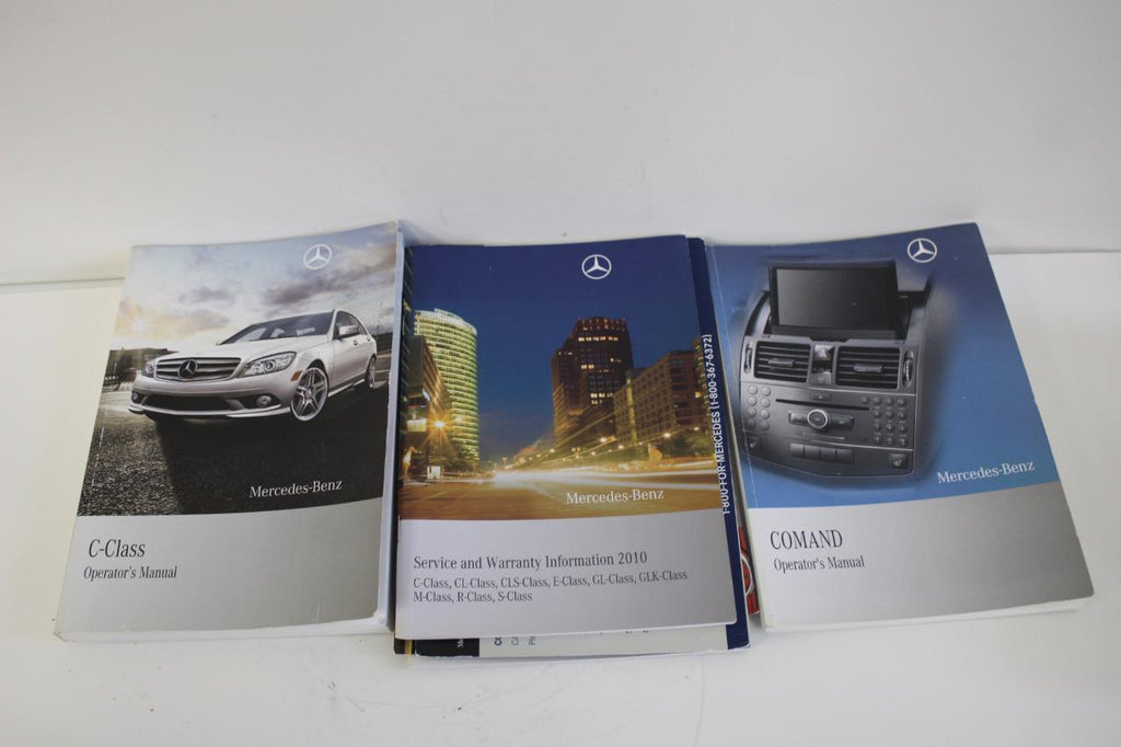 2010 MERCEDES BENZ C-CLASS OWNER'S MANUAL 204 584 52 81