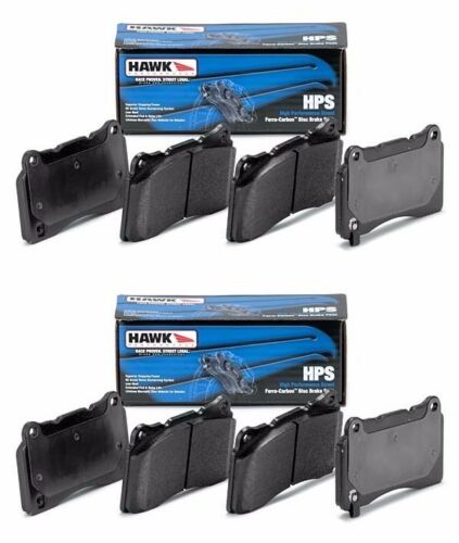 Hawk Street HPS Brake Pads (Front & Rear Set) for 2009-2017 Nissan R35 GTR GT-R